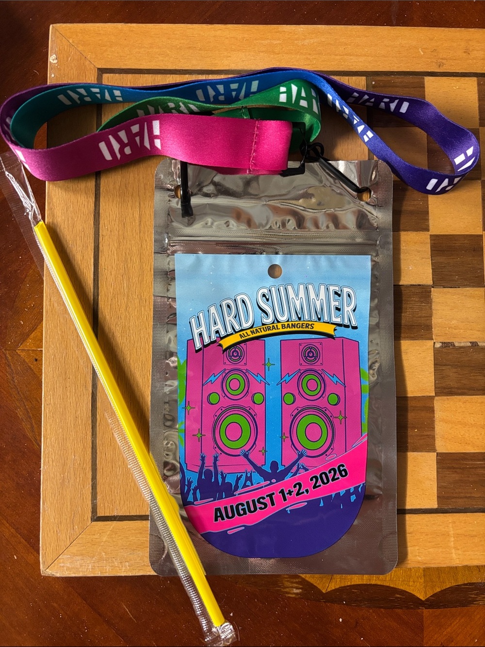 Hard Summer 2026 Festival Specialty Drink Souvenir- Capri Sun Pouch